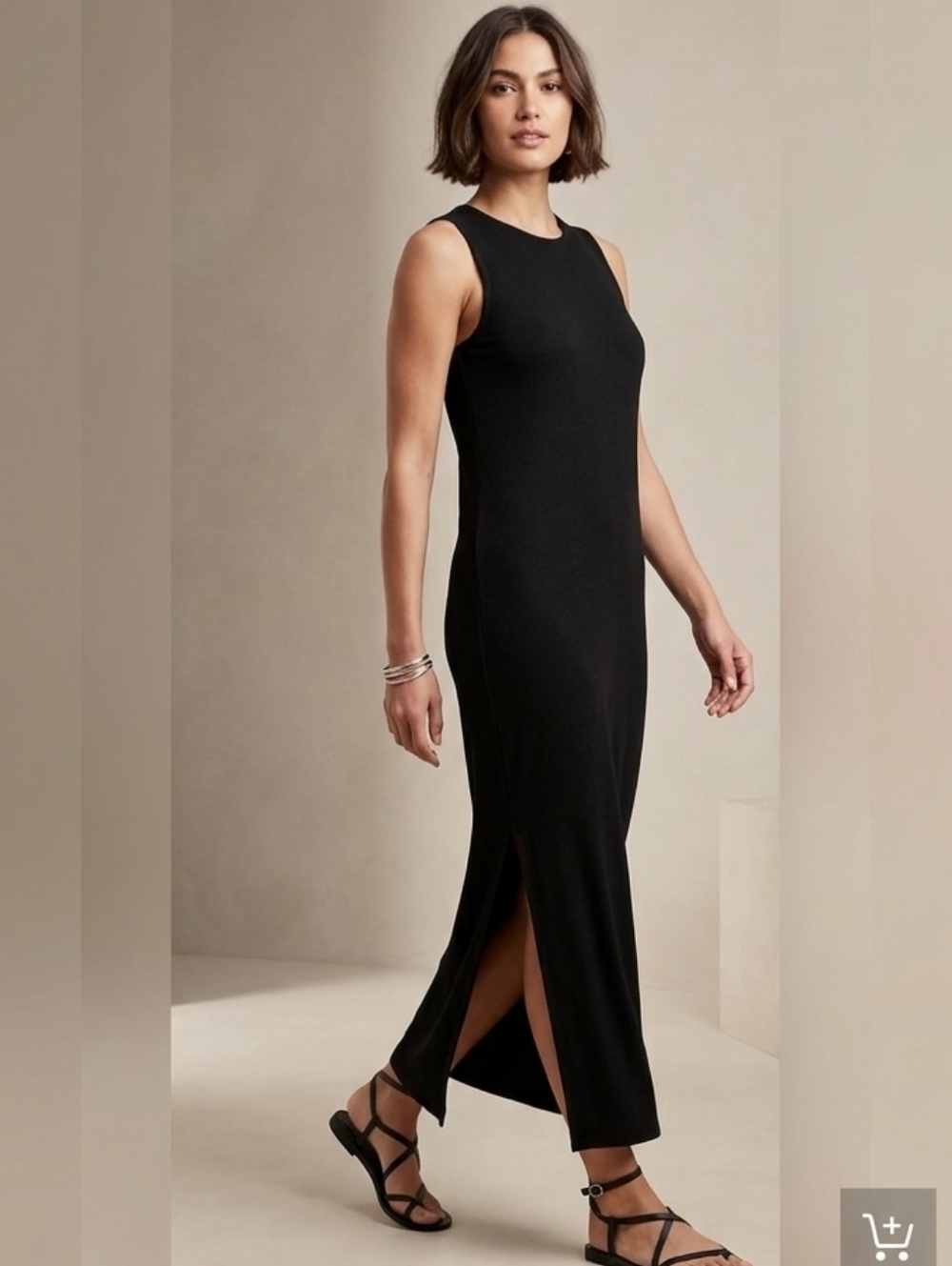 Banana Republic Black Maxi Dress